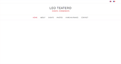 Desktop Screenshot of leoteatero.com